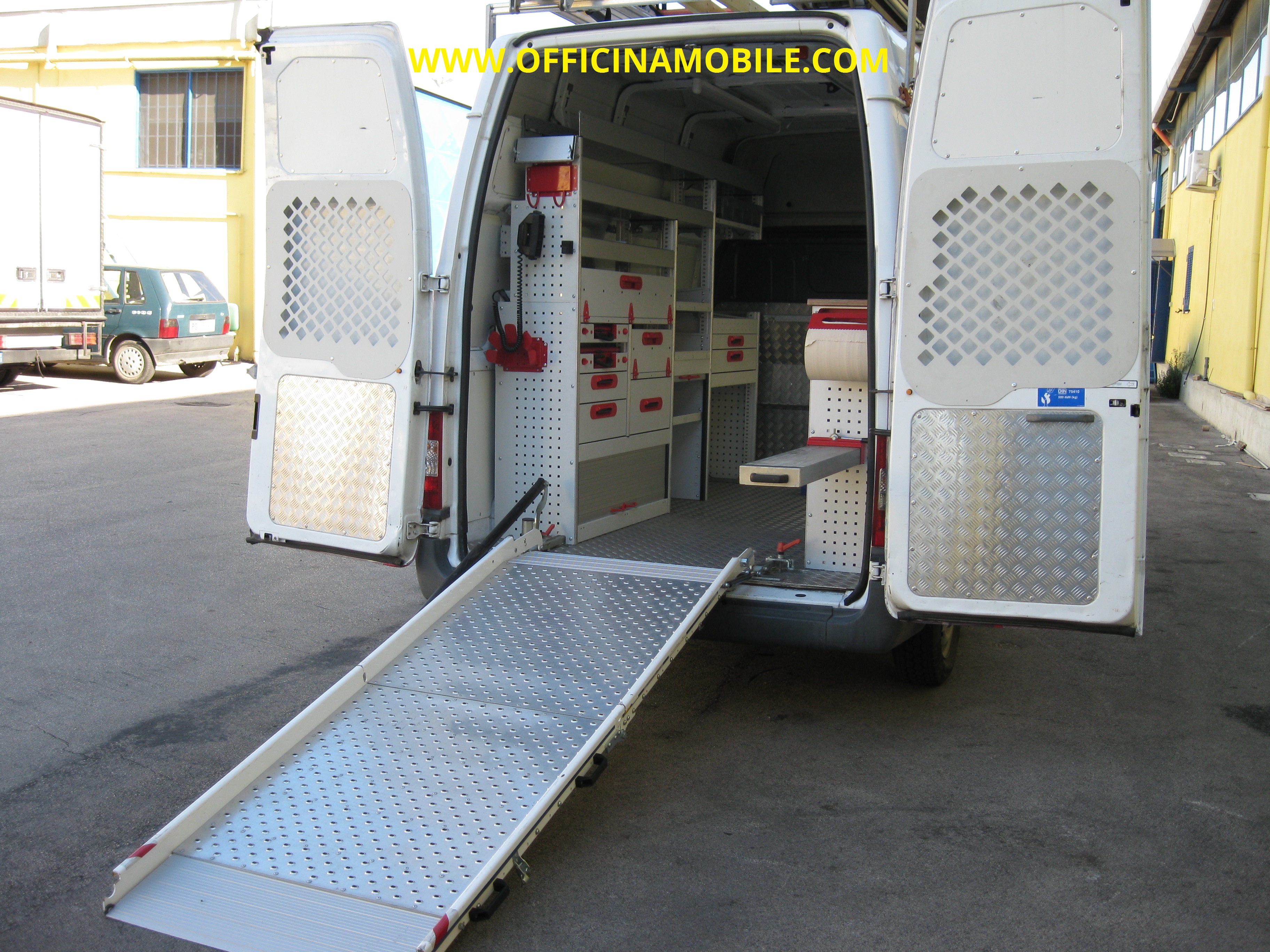 Officina mobile citroen jumper