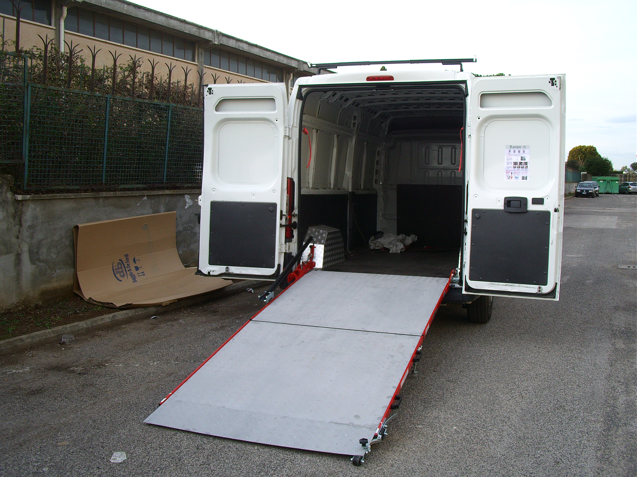 rampa di accesso fissa