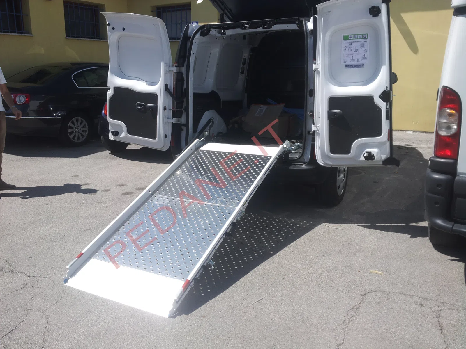 Rampa Fiat Doblo - Serie Superlight 250 kg