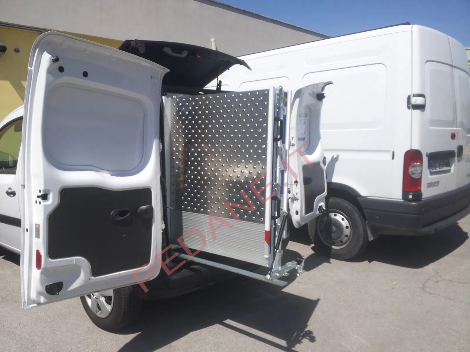 Rampa Fiat Talento - Serie Superlight 250 kg